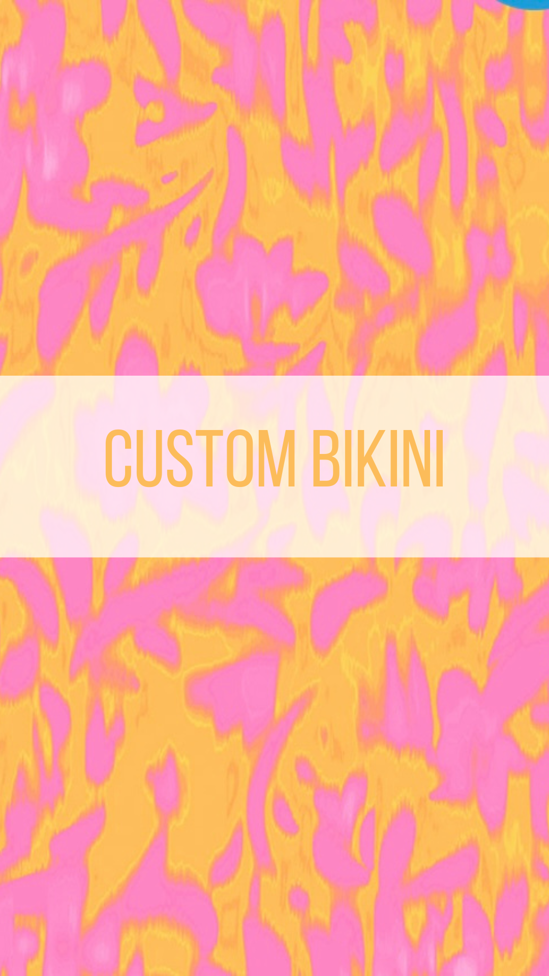 CUSTOM BIKINI TANGERINE DREAM