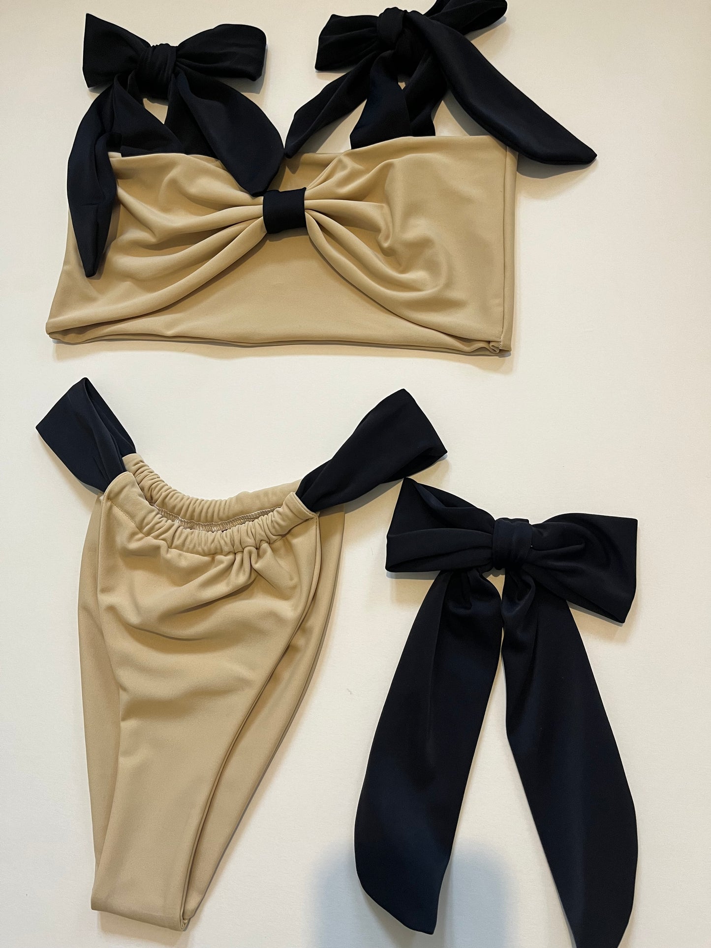 TIE BANDEAU CONTRAST SET