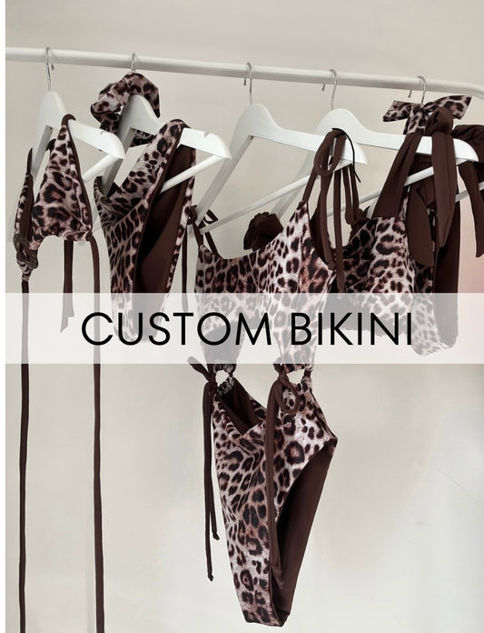 CUSTOM LEOPARD BIKINI